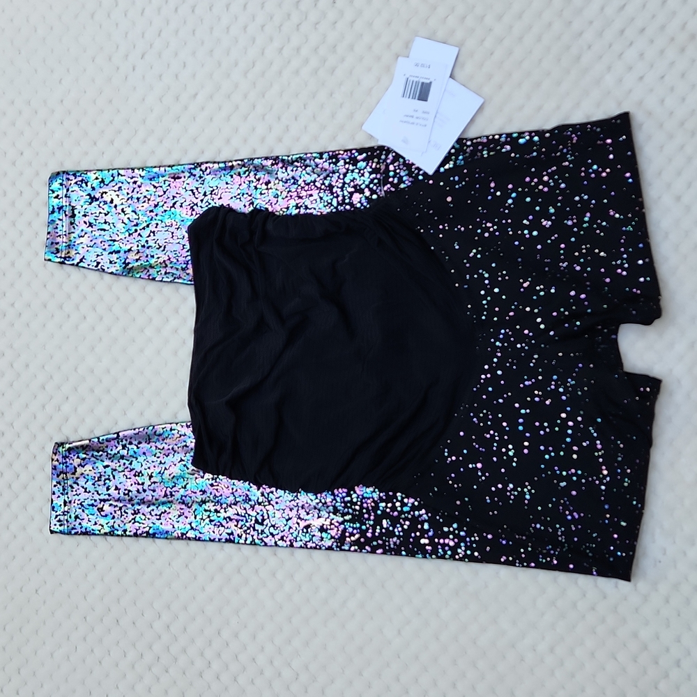 **HP**Nwt Beyond Yoga Beyond the Bump Alloy Ombre Leggings - Picture 2 of 12